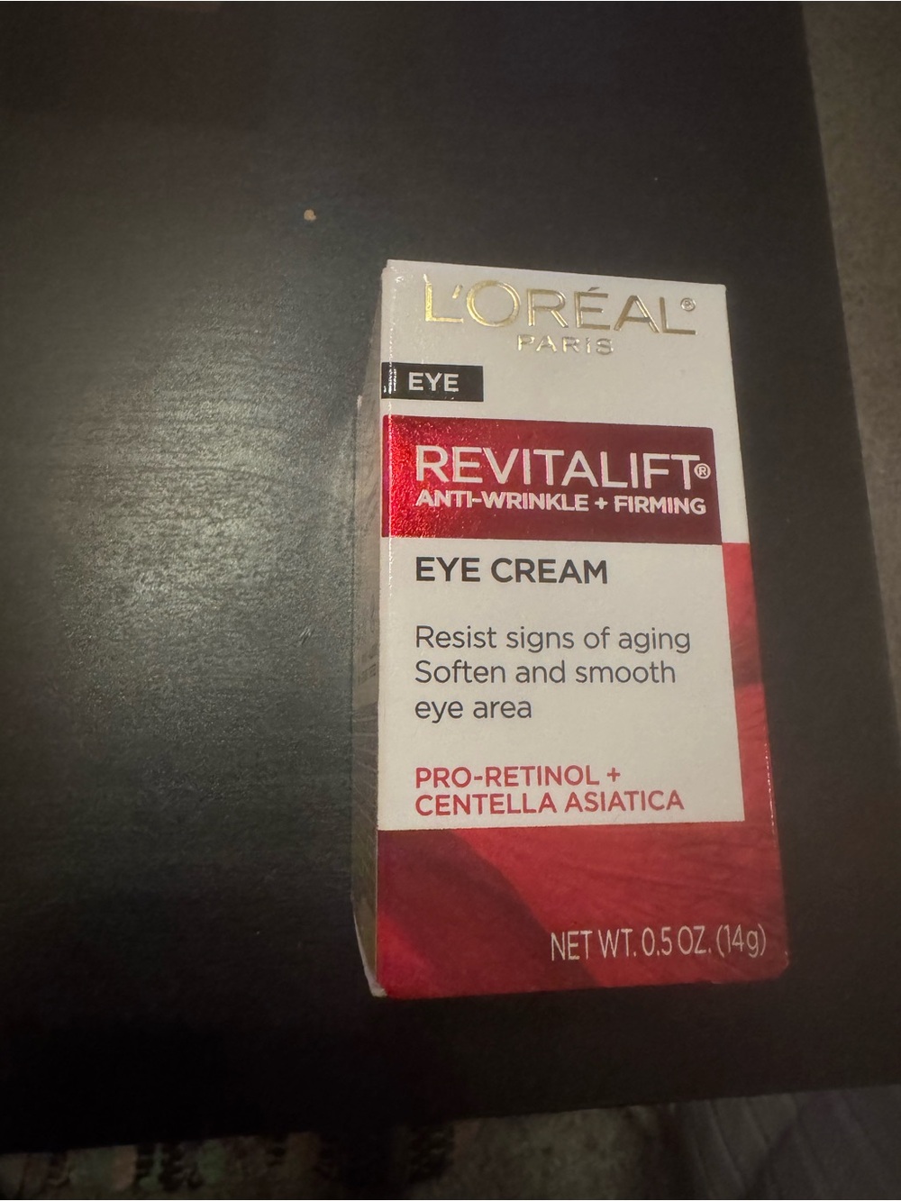 L'Oreal Revitalift Eye Cream - Red and White